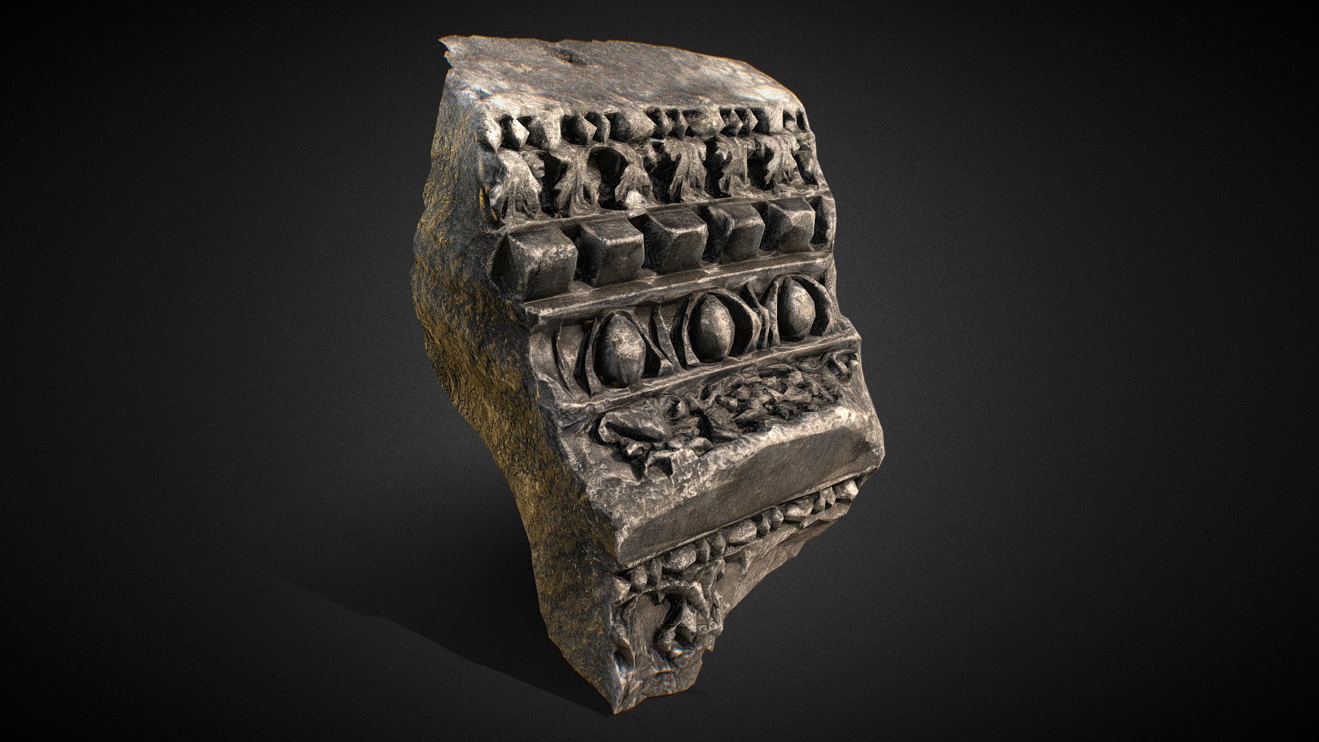 Roman decorated stone