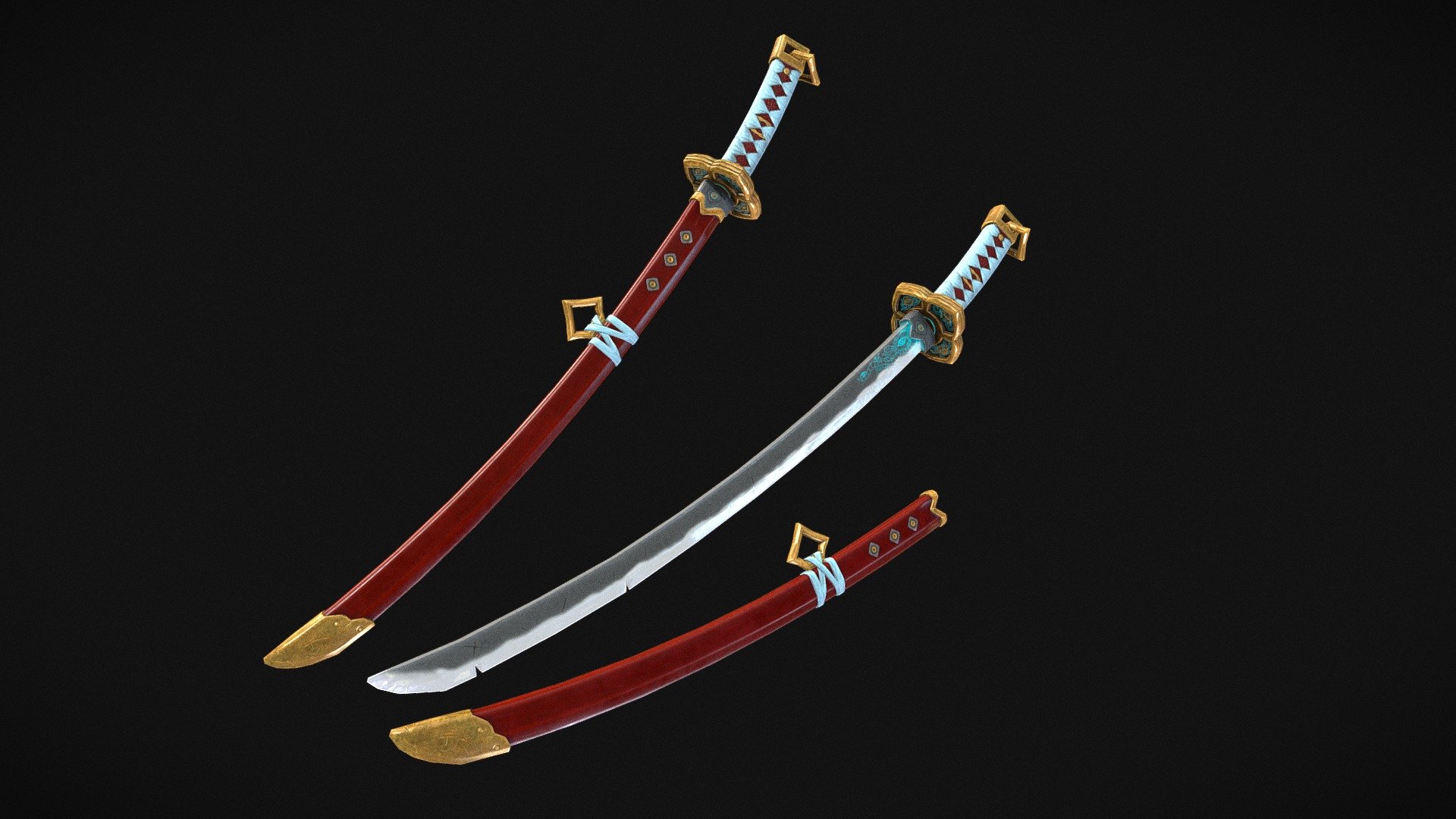 Stylised katana