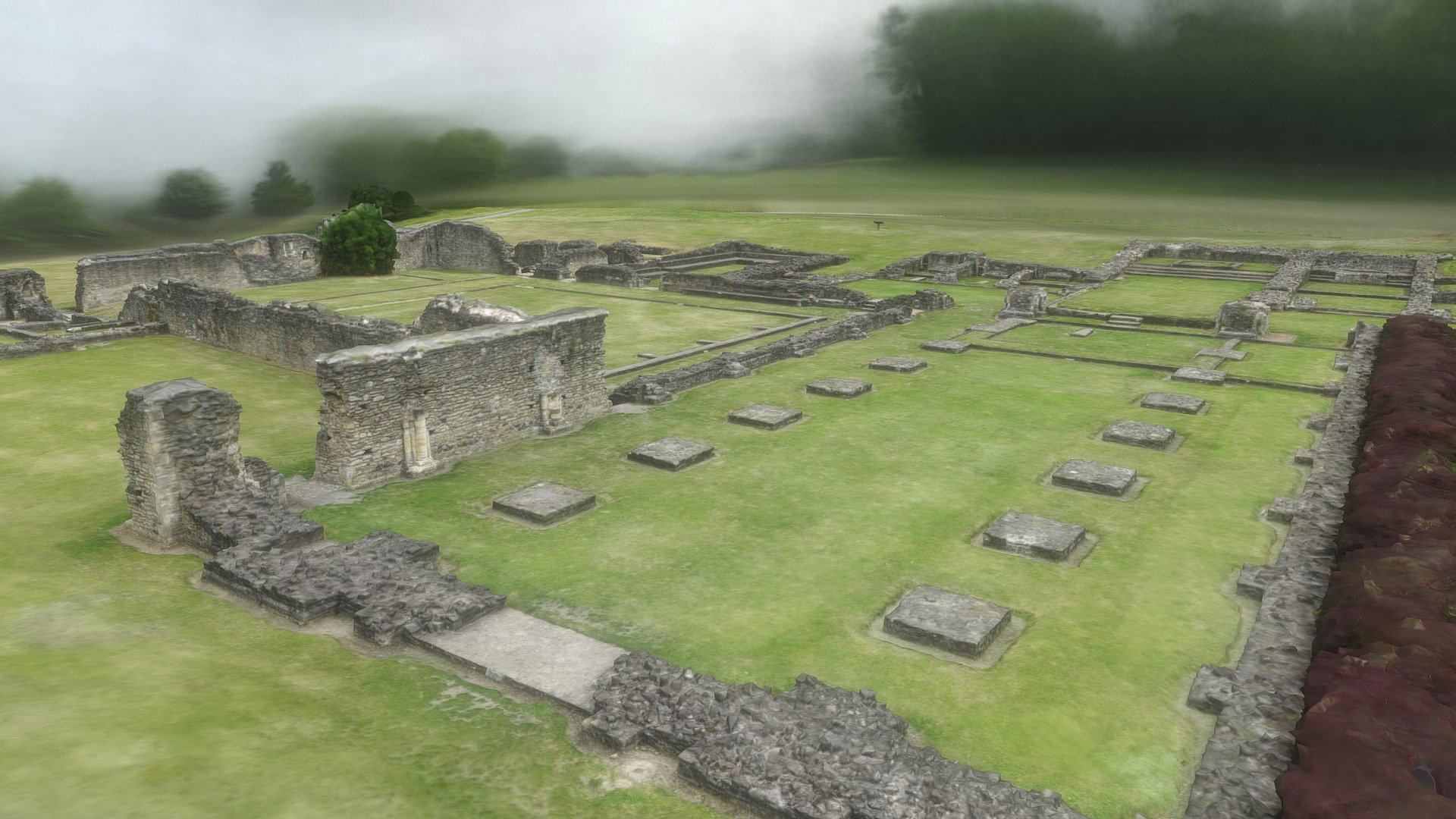 Lesnes Abbey Ruins