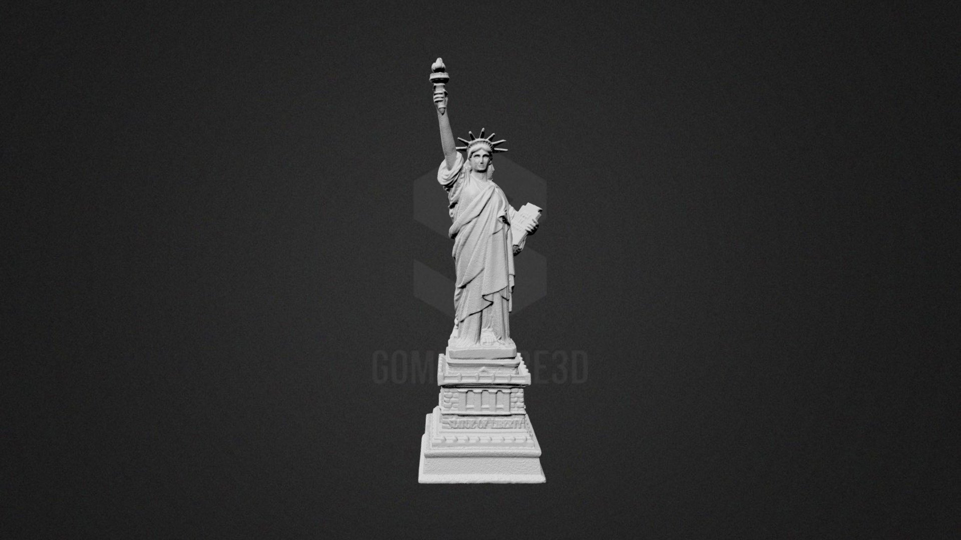 Statue of Liberty 3D Scan