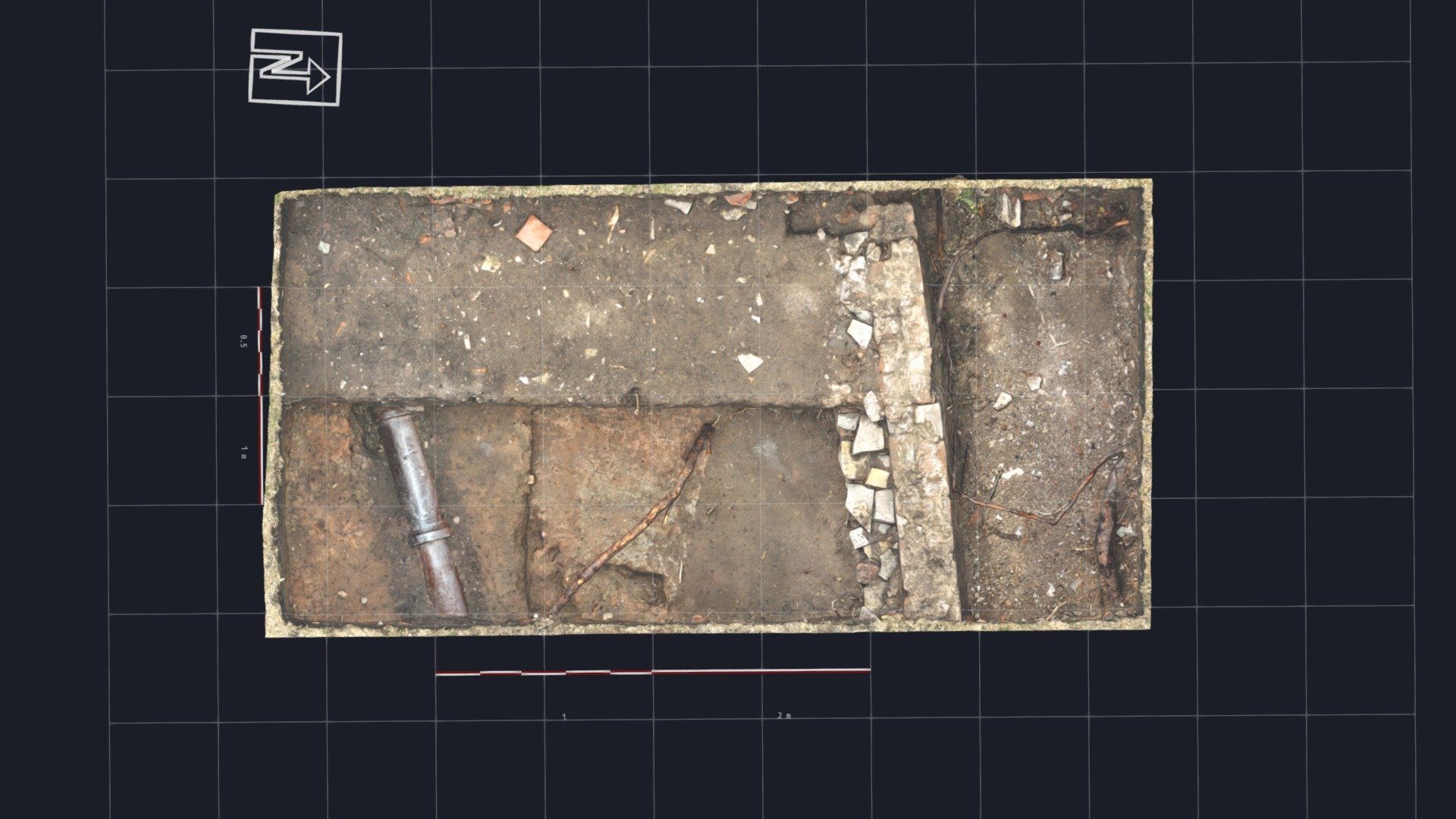 Gainsborough Old Hall, Trench 3, 27/06/2025