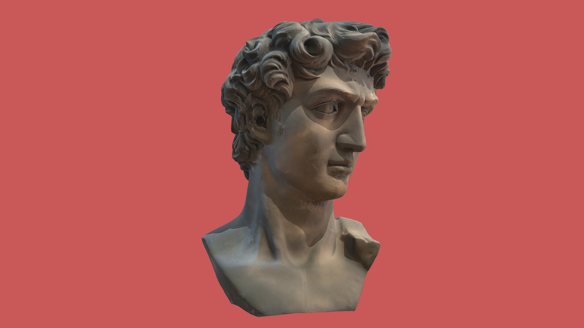TK Maxx David sculpture