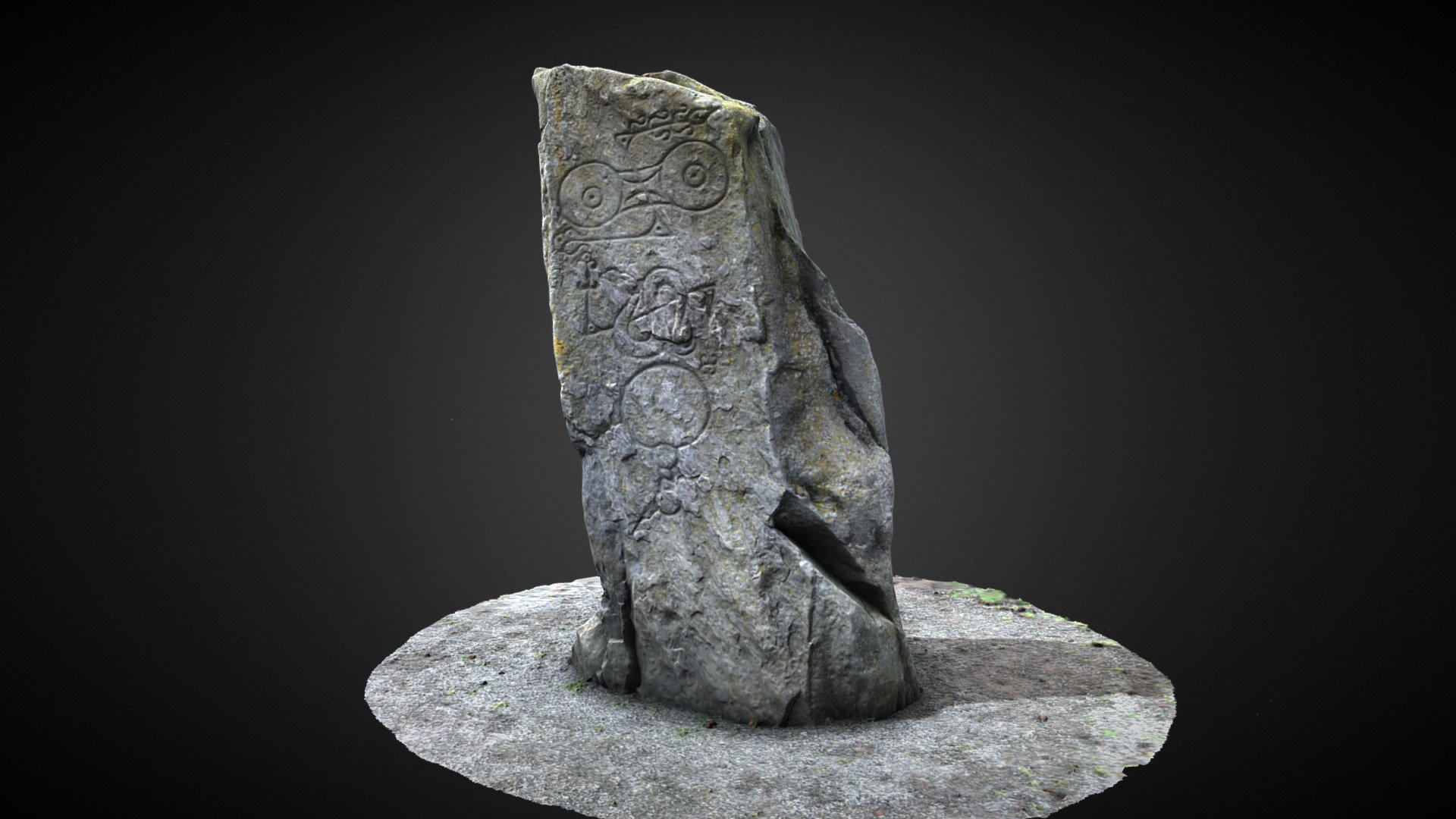 Picardy Pictish Symbol Stone