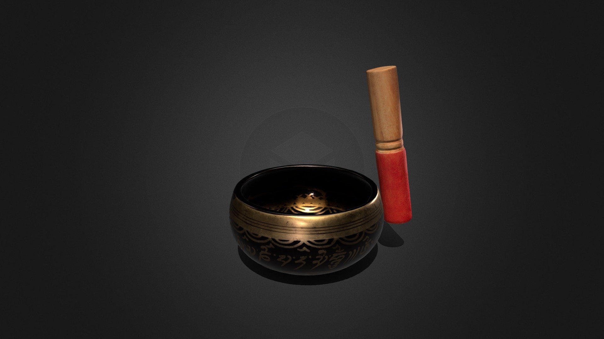 singing nepali bowl - animation