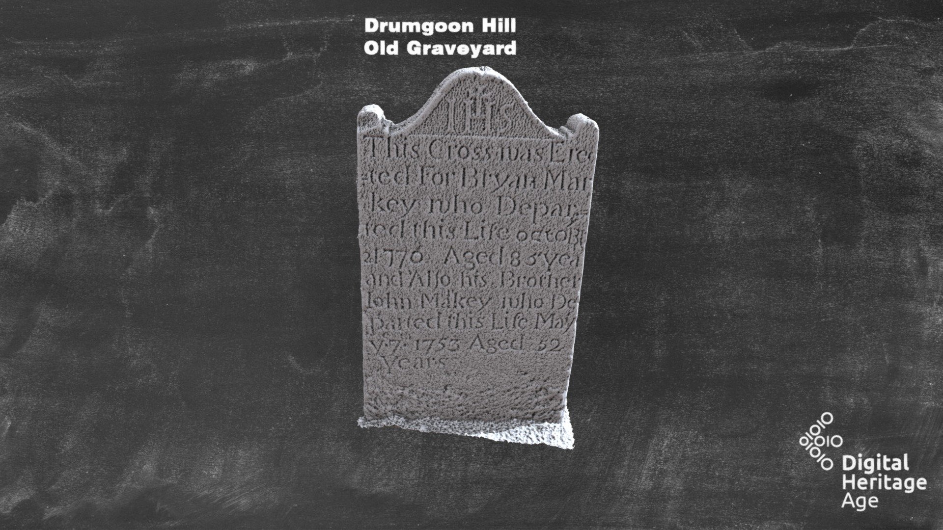 Drumgoon Hill - Old Graveyard - Headstone 681