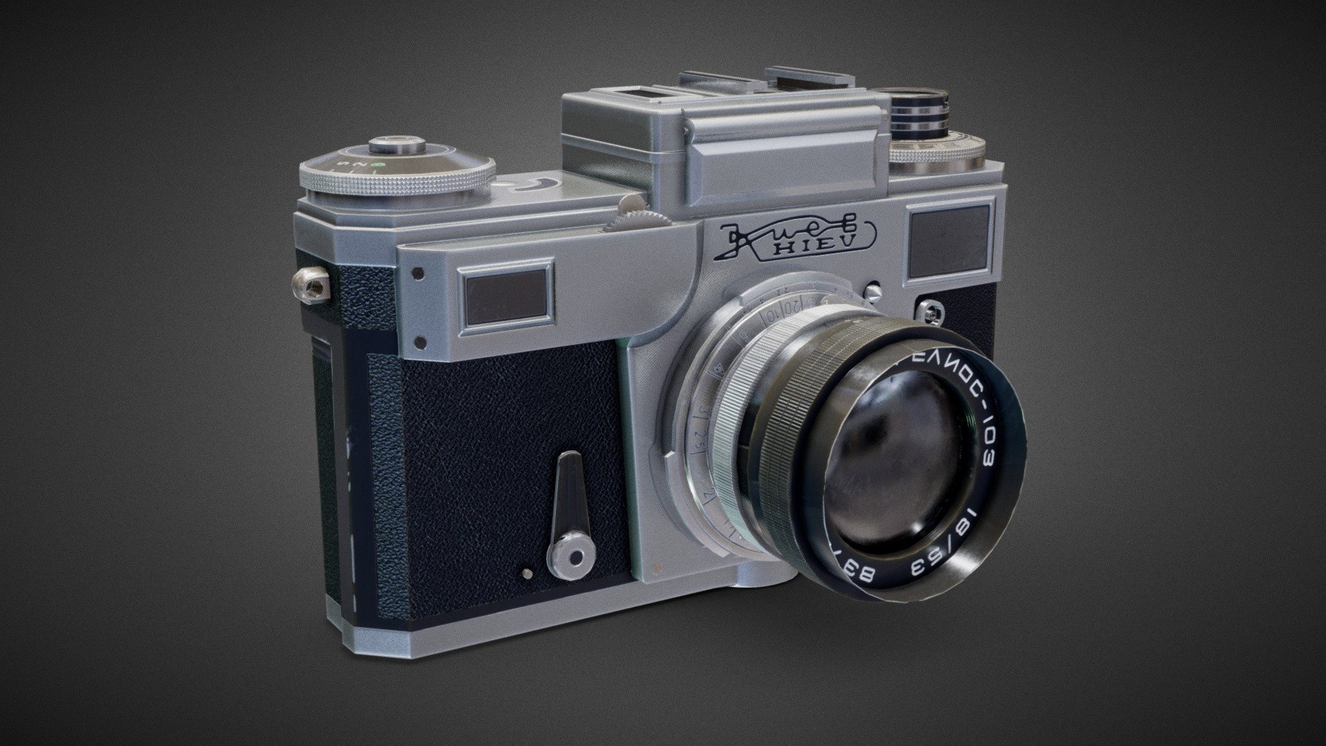Camera Kiev-4AM + Helios