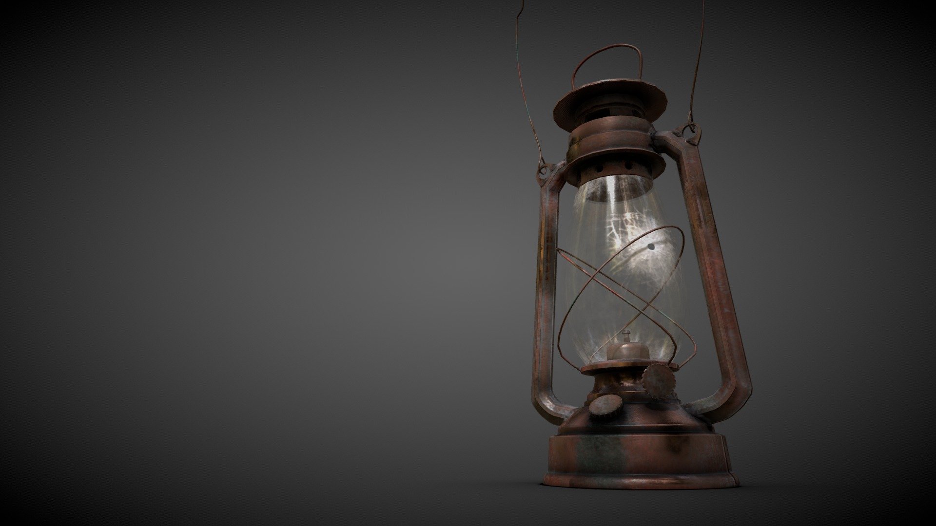 Old Oil Lamp