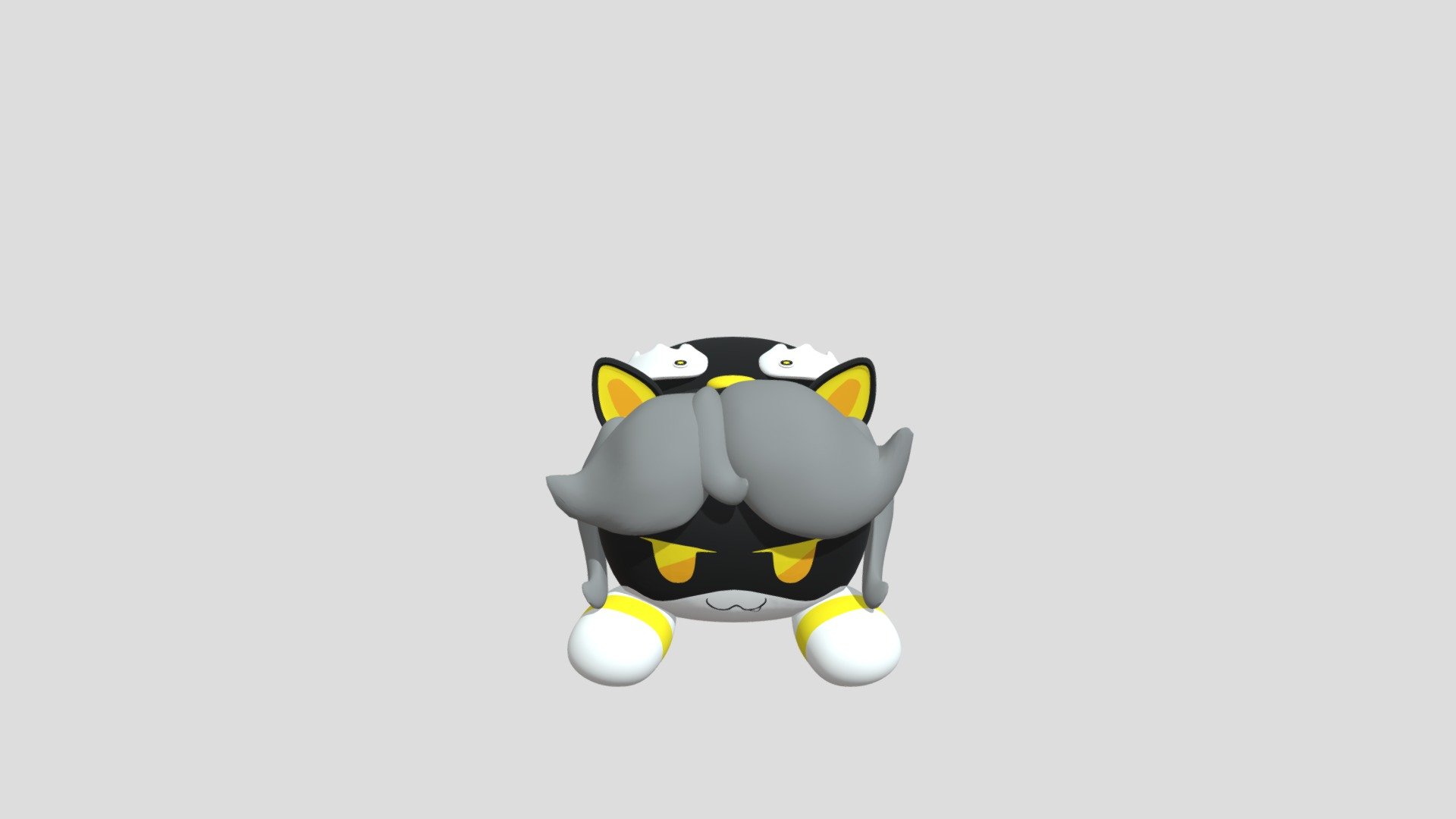 V cat plushie