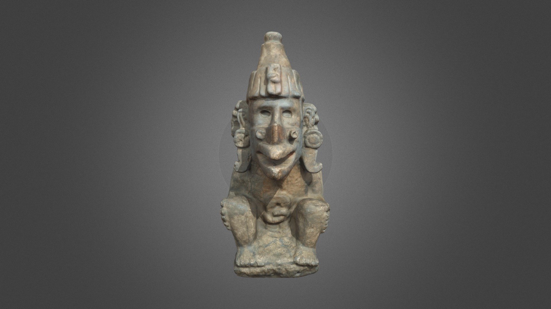 Copy of quetzalcoatl sculpture