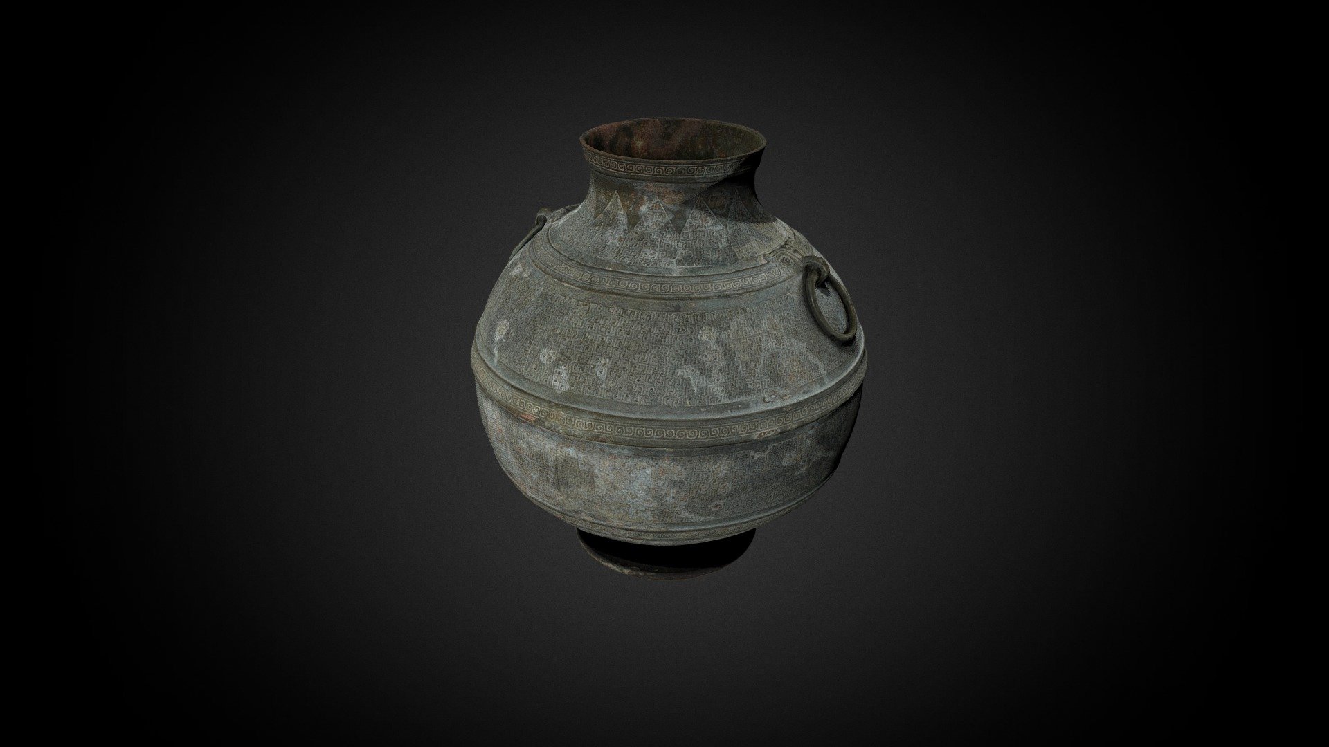 Hu wine vessel, 4th century BCE