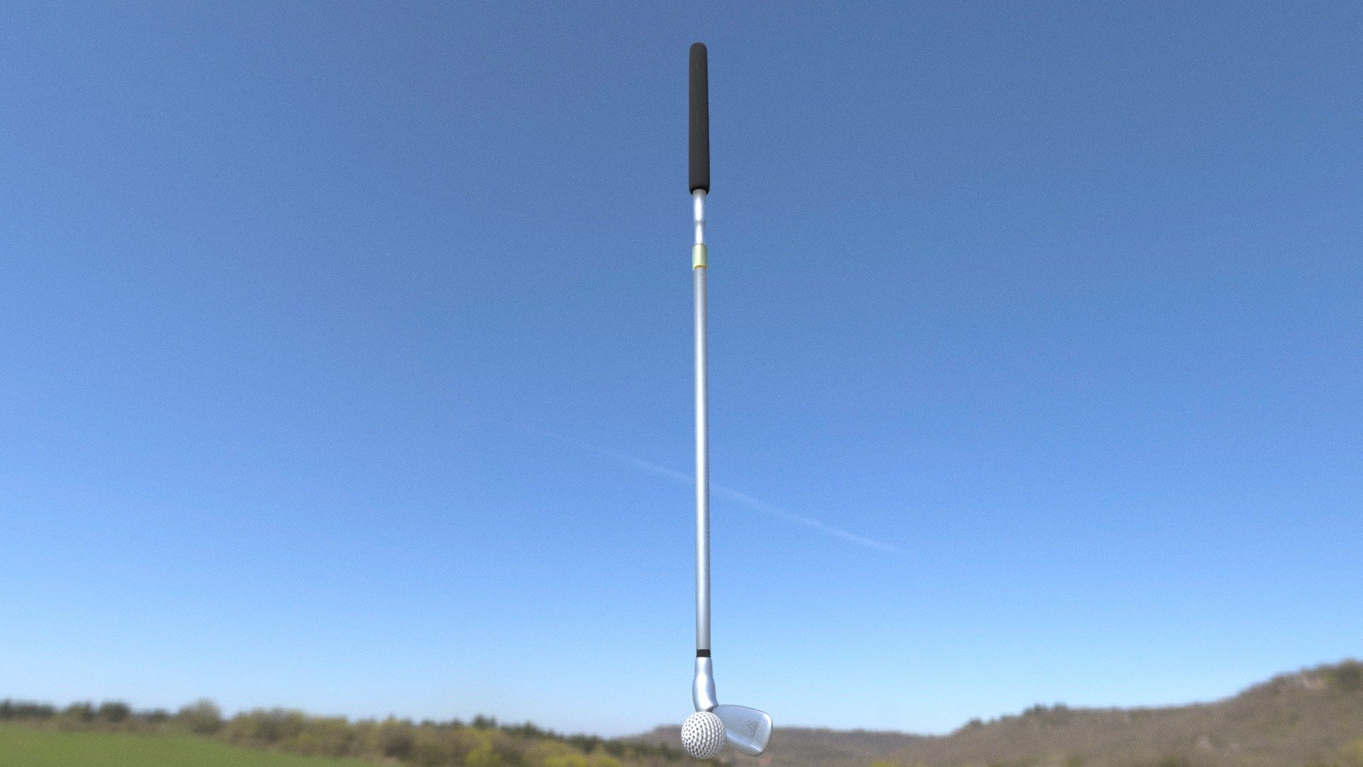Golf Club And Ball