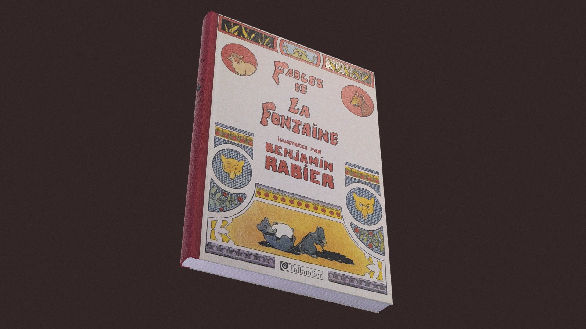 Book - Fables de La Fontaine