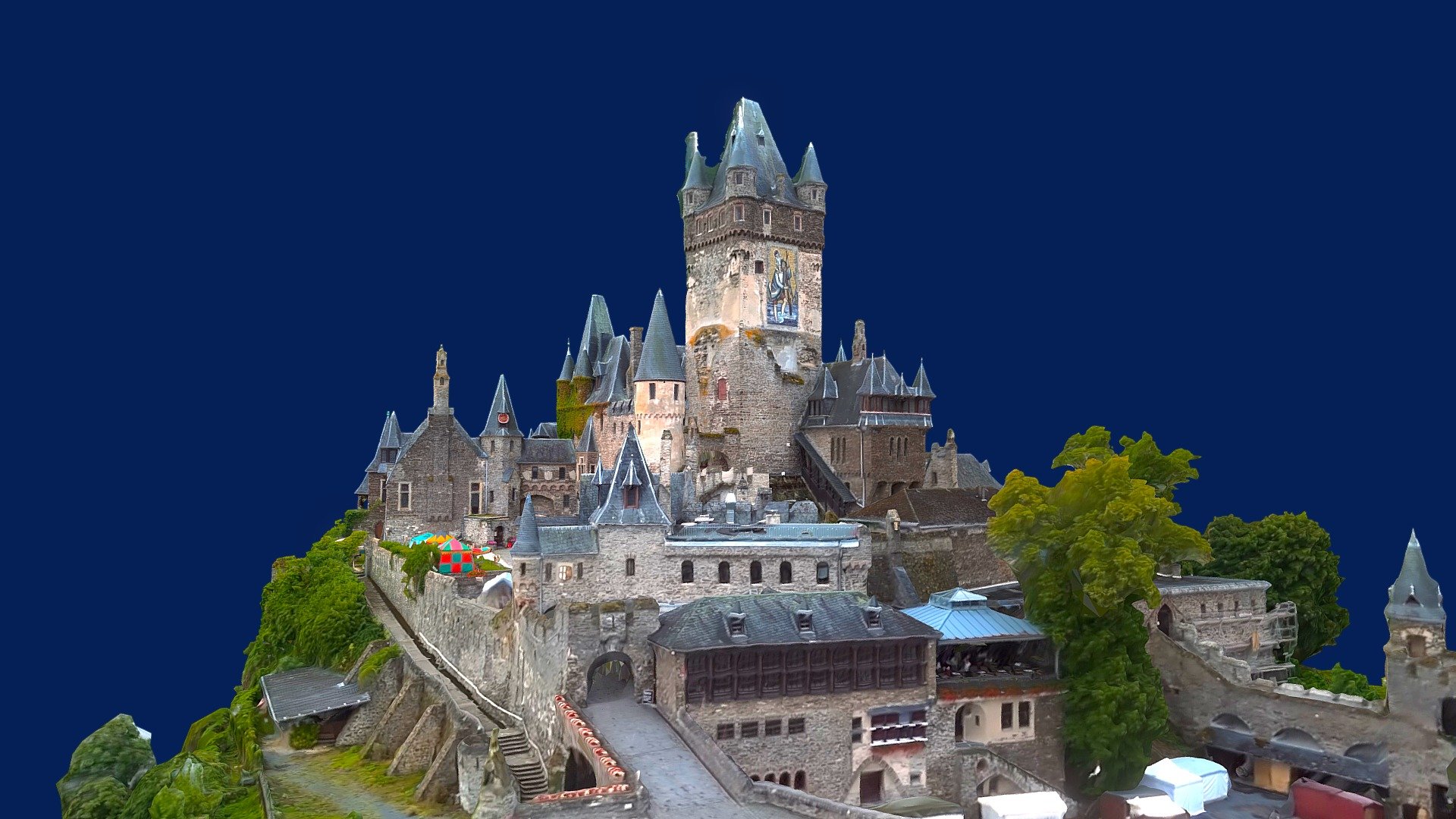 Cochem Imperial Castle, Germany