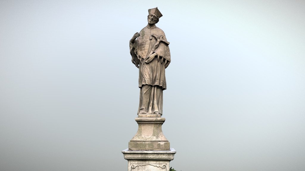 The statue of St. Jan Nepomucký