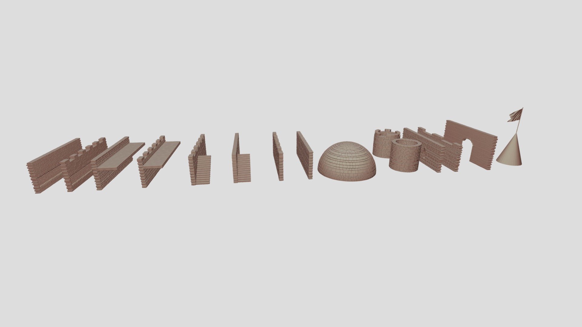 castle parts set