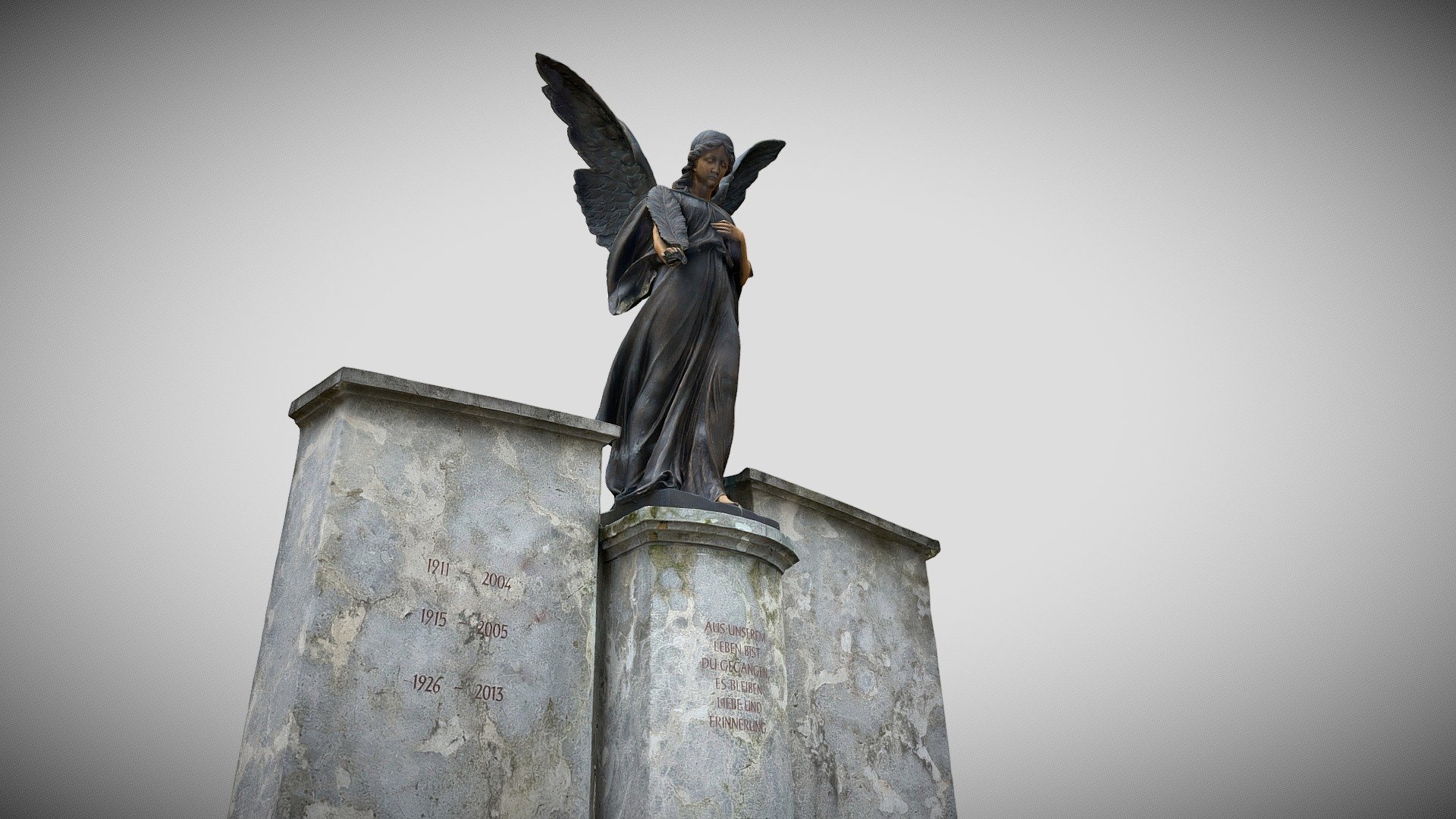 Gravestone on Augsburg Westfriedhof graveyard