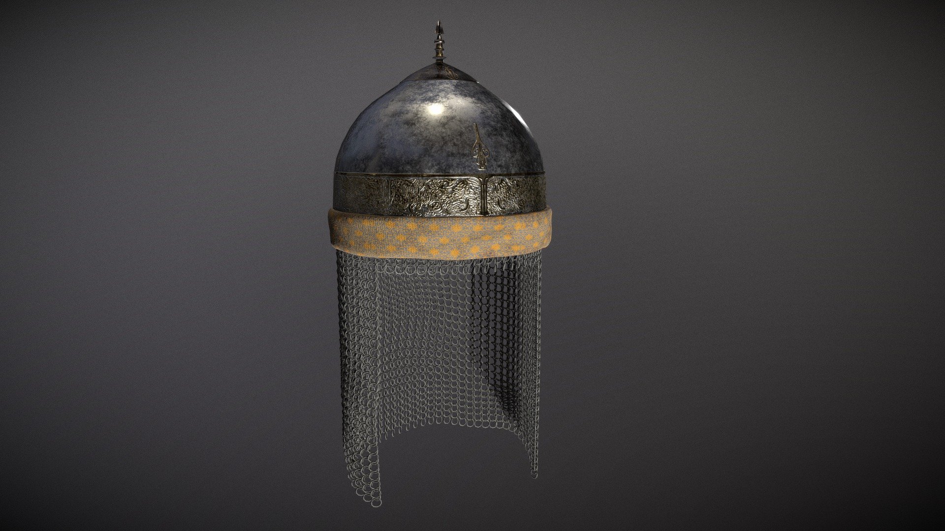 Mughal late medieval helmet