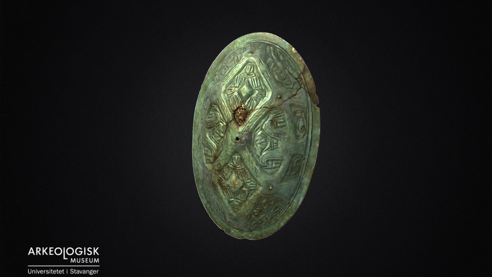 Tortoise brooch, viking age