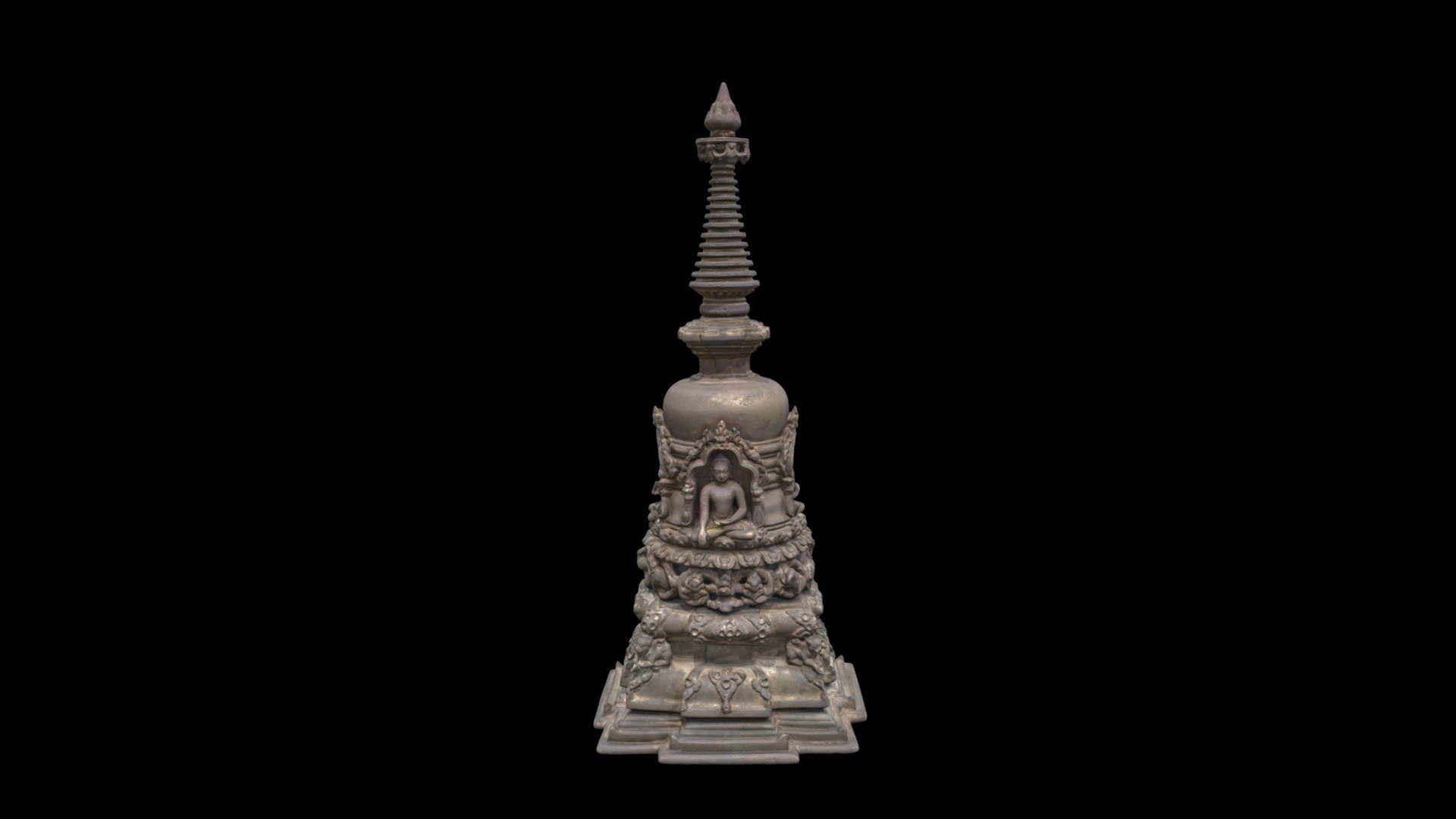 1982.132 Miniature Votive Stupa