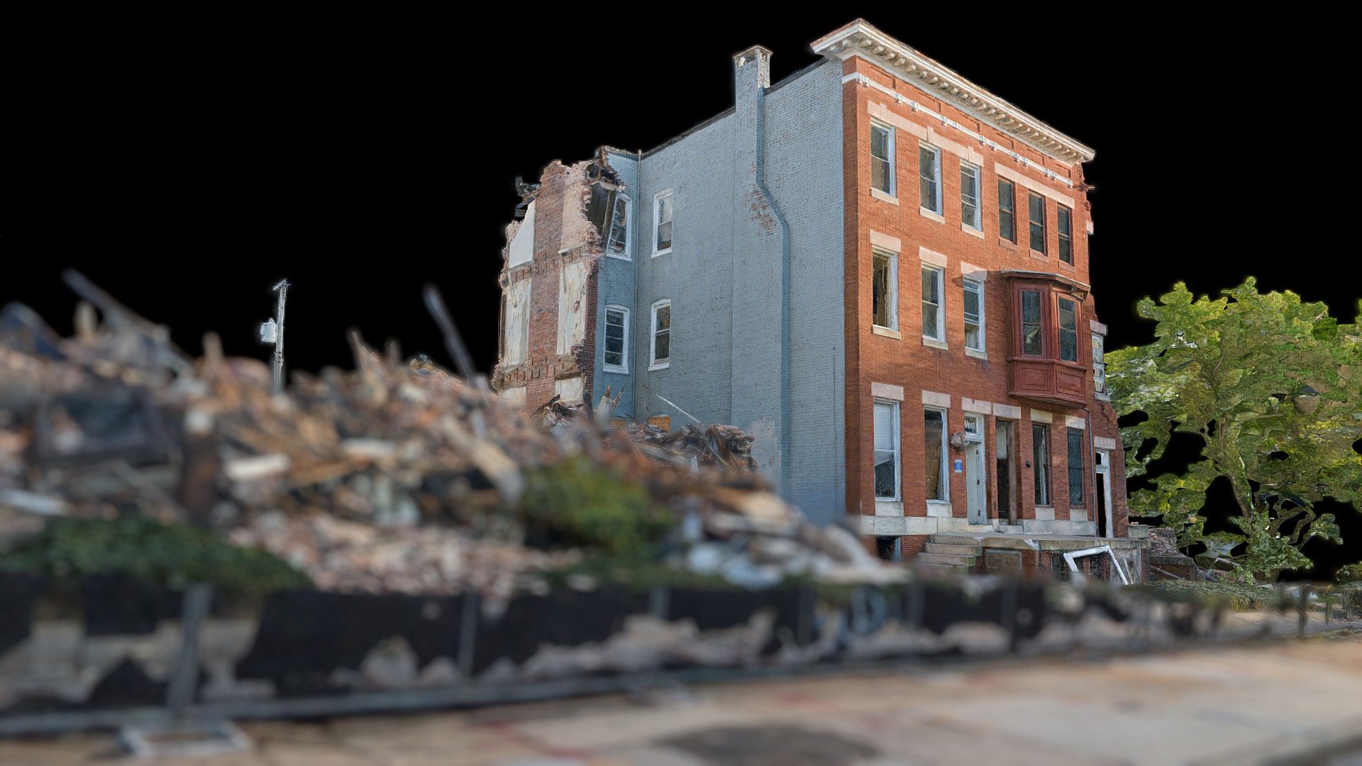 Rowhouses on 29th St. Baltimore (Part 3)