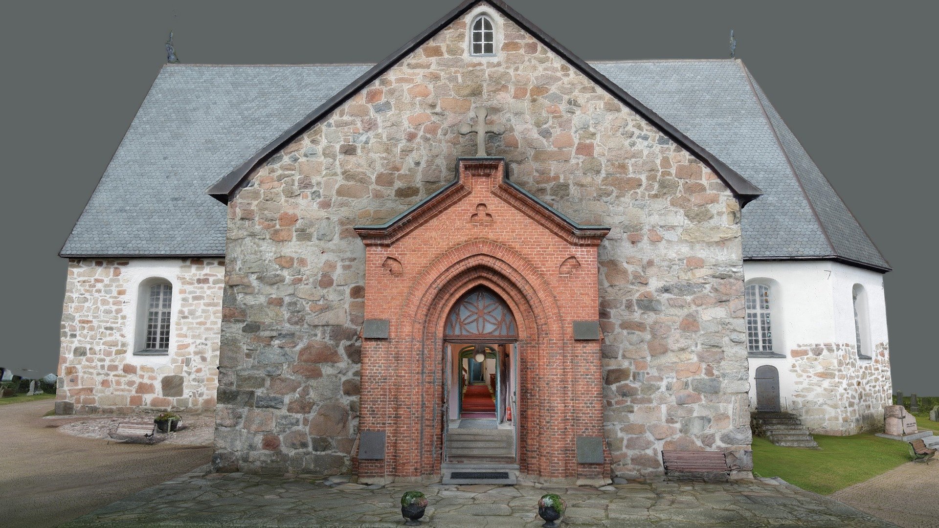 Stone church of Halikko, Finland