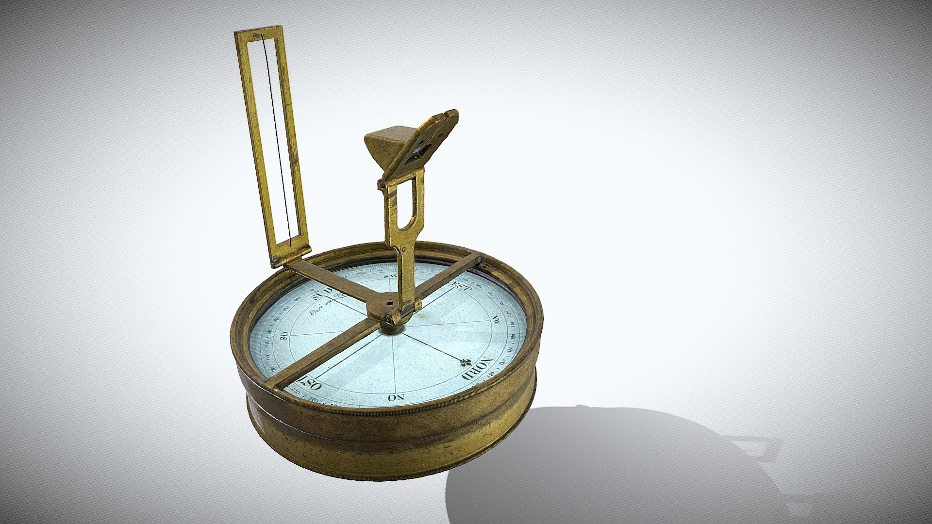 ETH: Surveying compass, ca. 1820