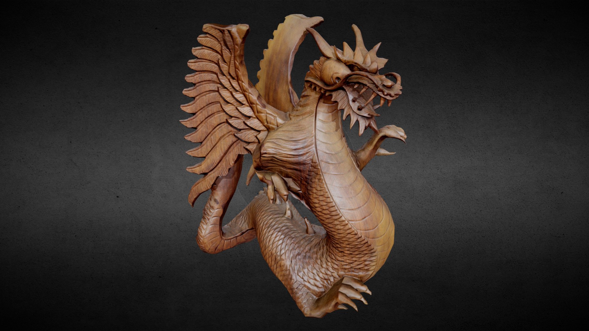 Dragon statuette