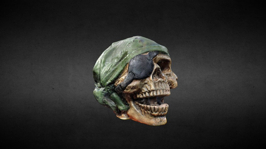Caveira Pirata - Pirate Skull