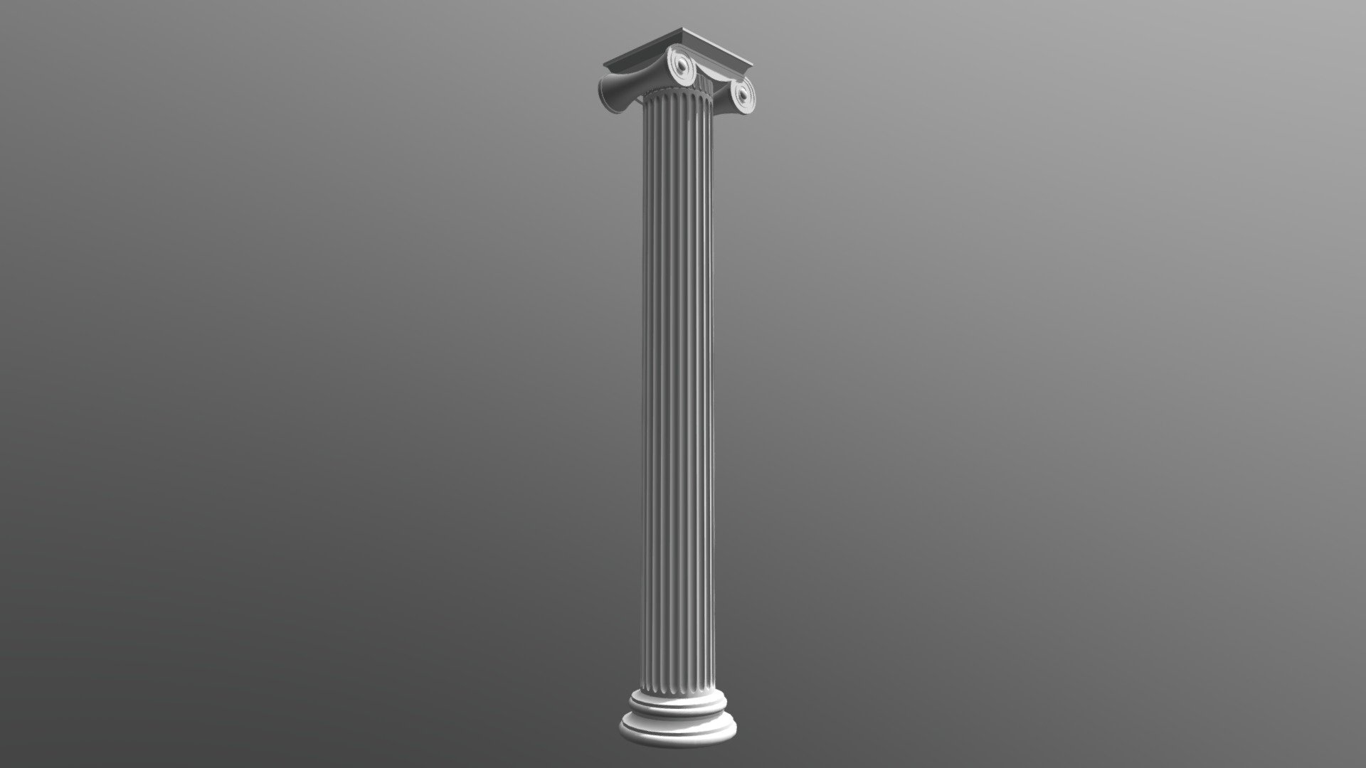 Ionic Column SketchUp II