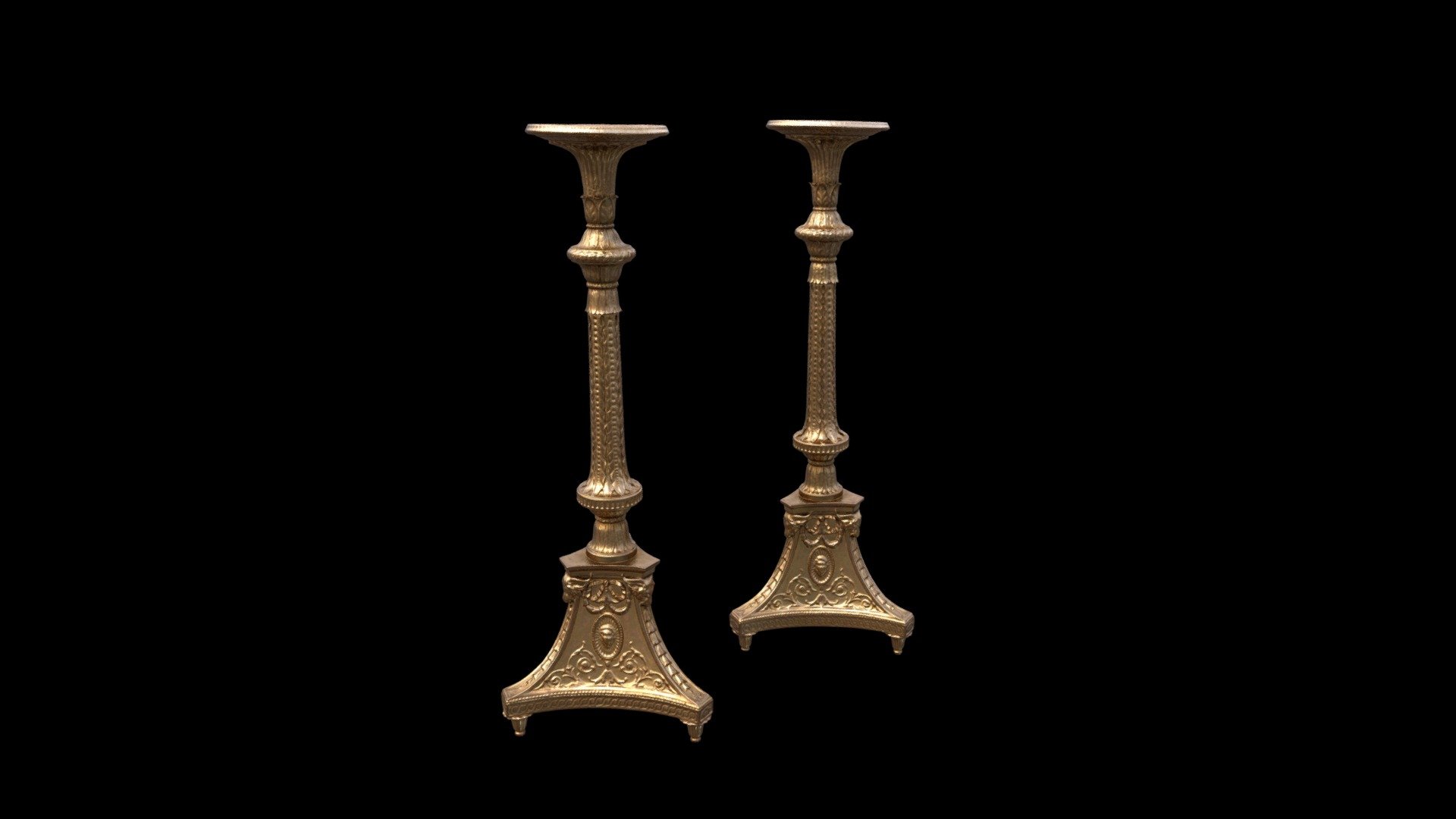 2018.203 Pair of Candle Stands (torchères)