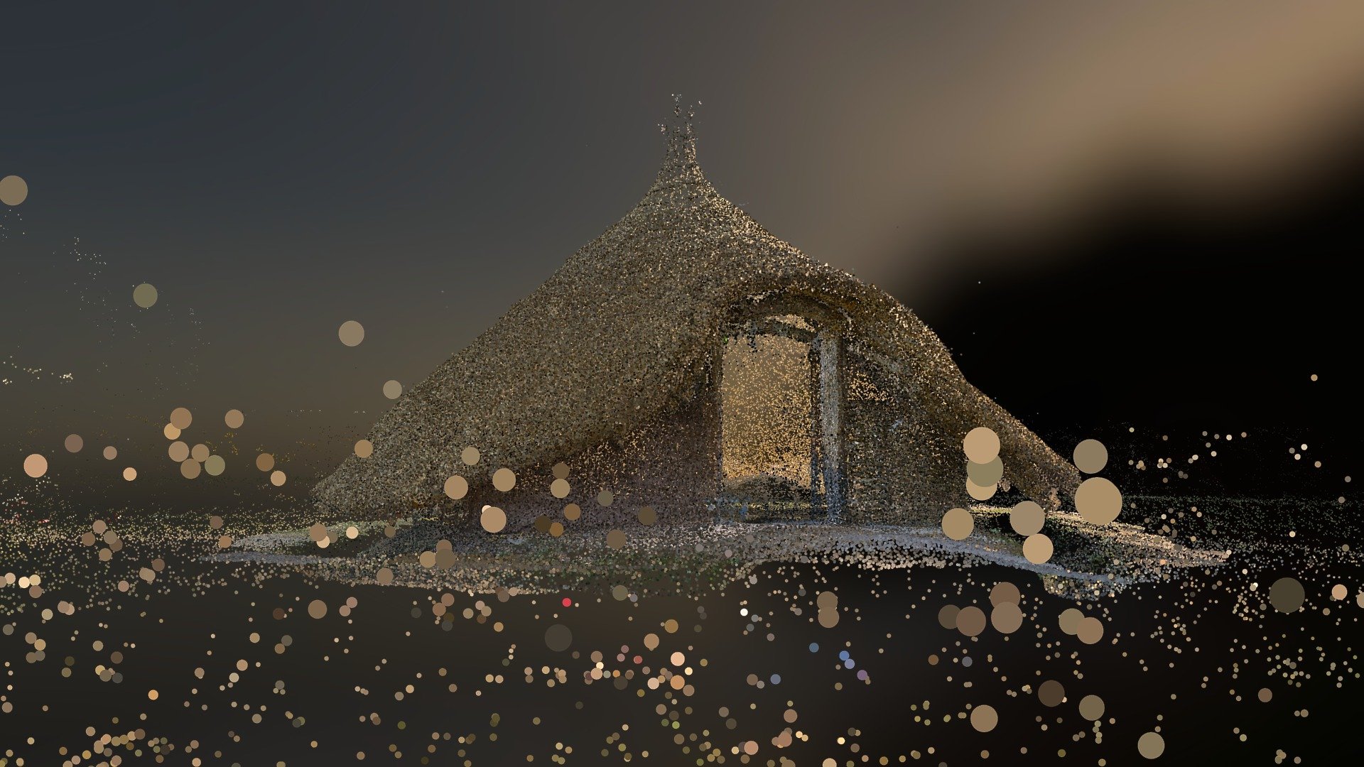 Iron Age Roundhouse Pointcloud