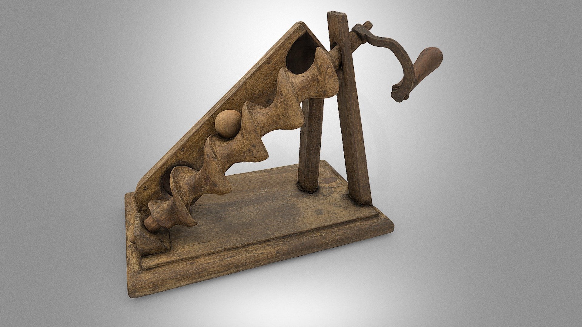 Archimedes' screw model