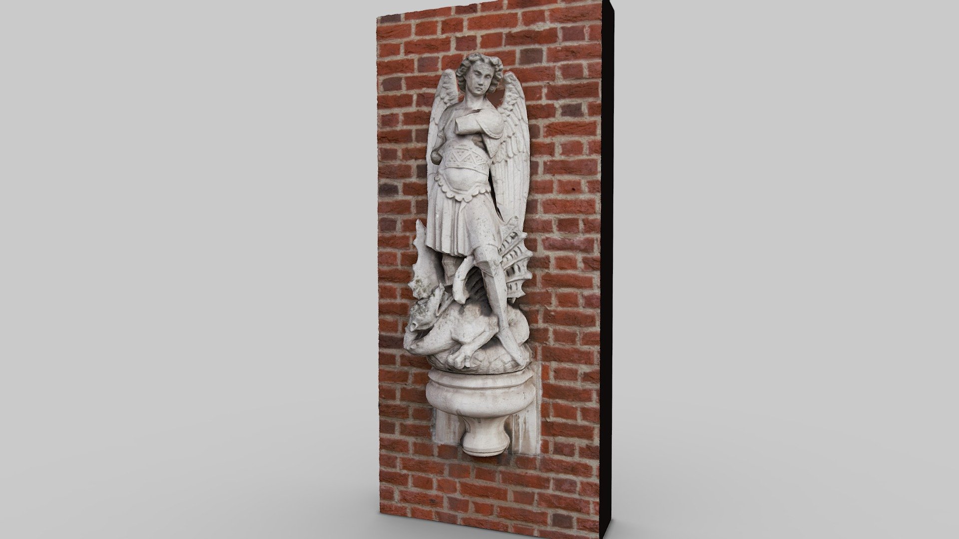 St Michael Statue Pimlico
