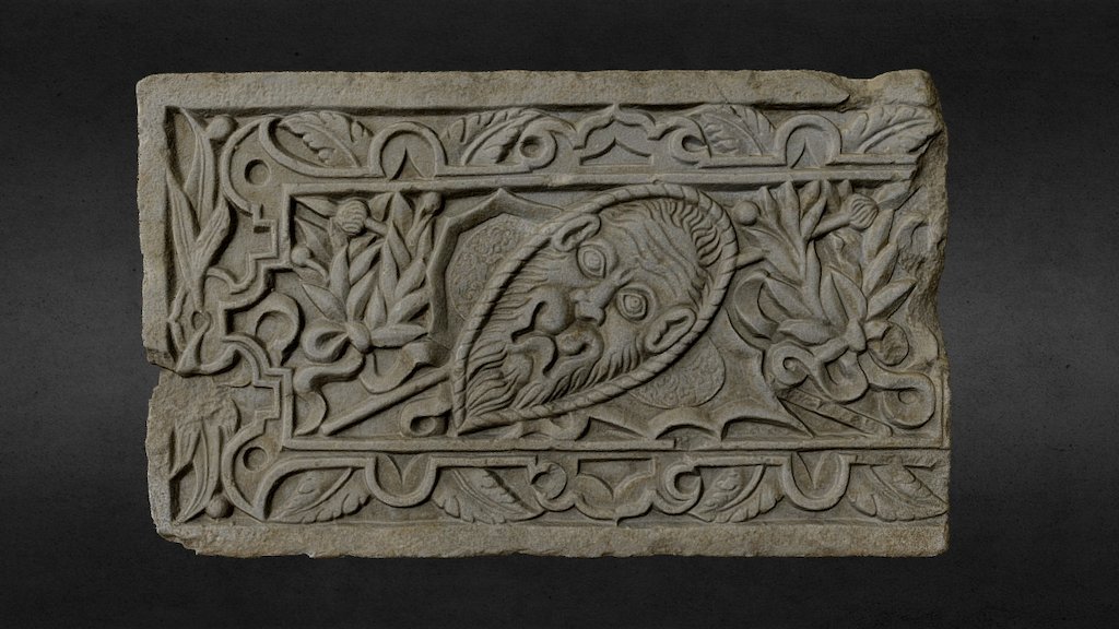 Marble bas-relief