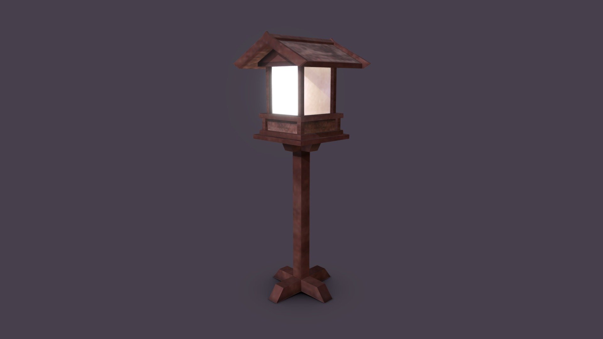 Japanese Standing Lantern