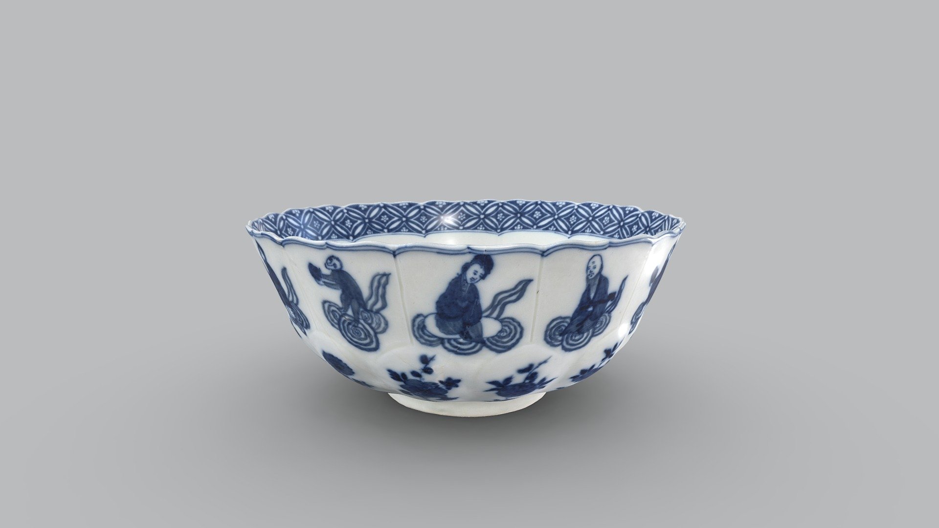 Kumme nach einem chinesischen Vorbild, Meissen