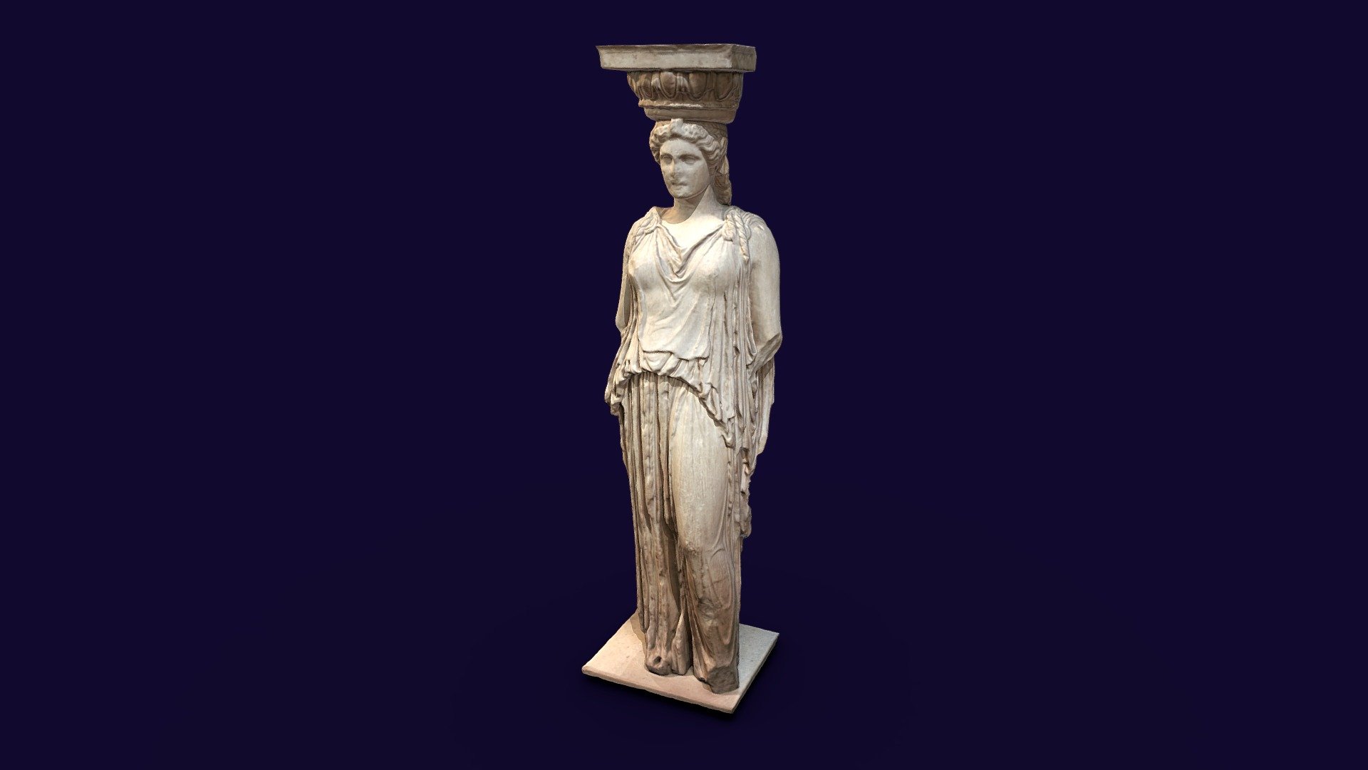 Erechtheion Caryatid, British Museum