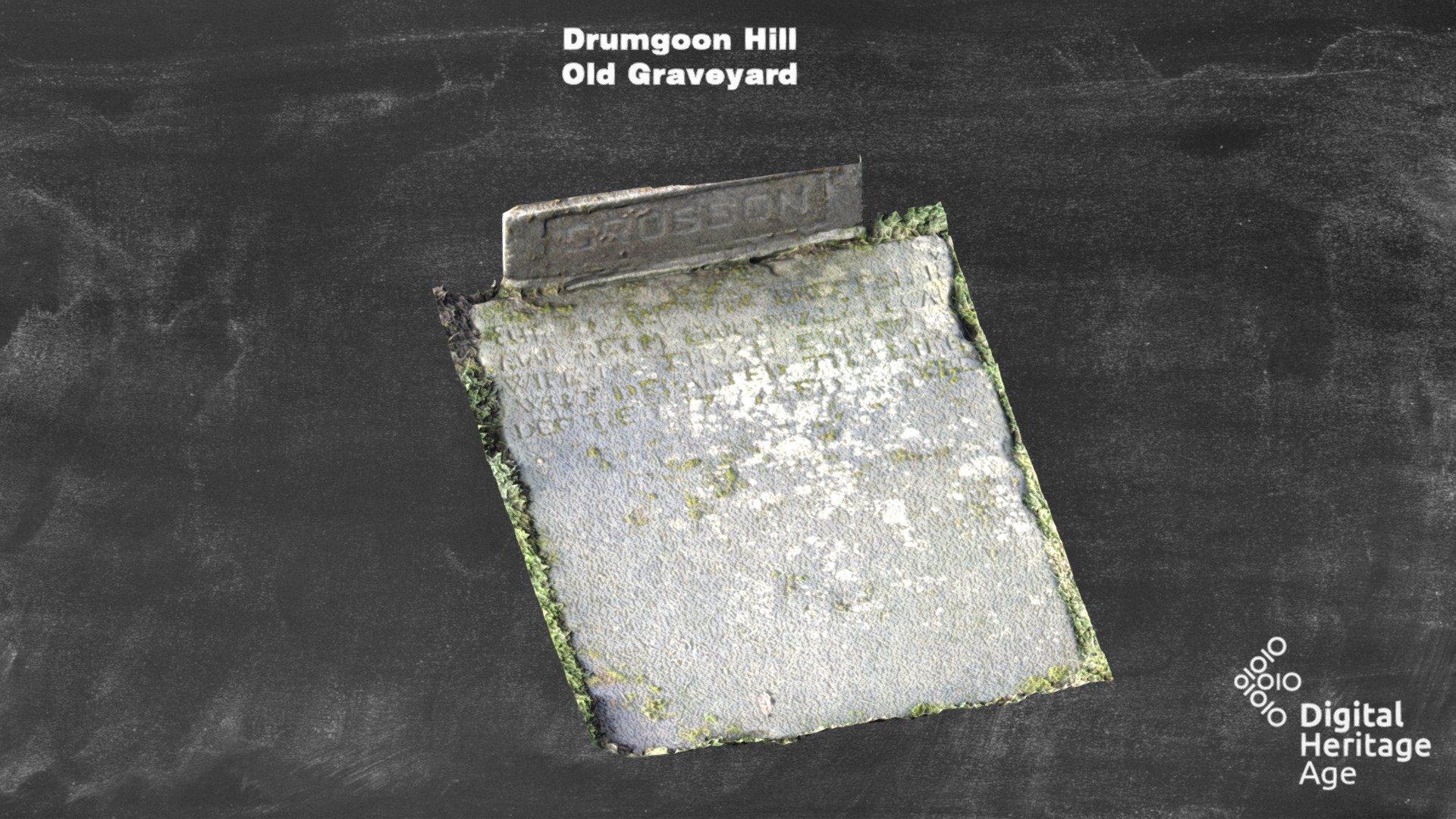Drumgoon Hill - Old Graveyard - Headstone 618