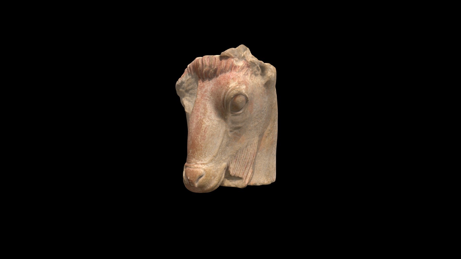 1926.538 Fragment of a Goat's Head
