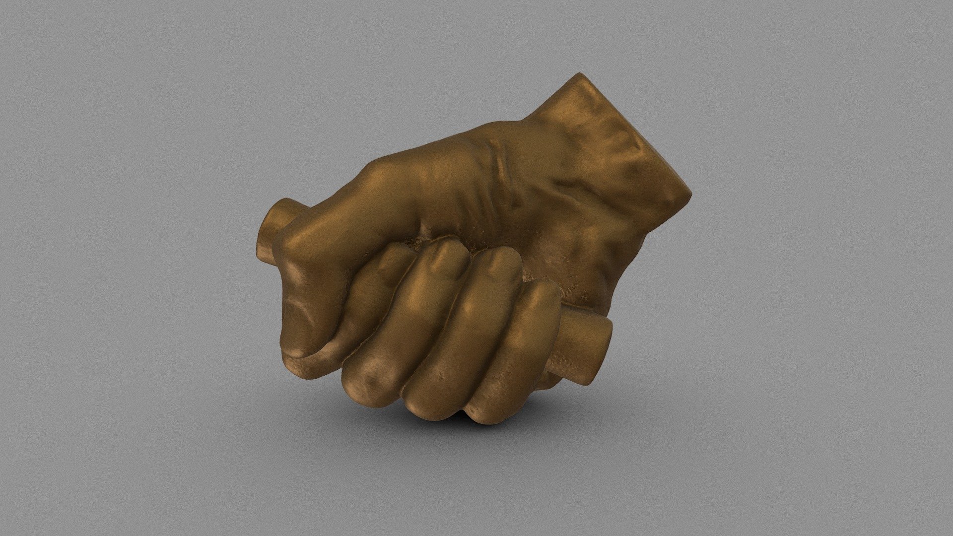 Cast of Lincoln's Hand - Library of Congress