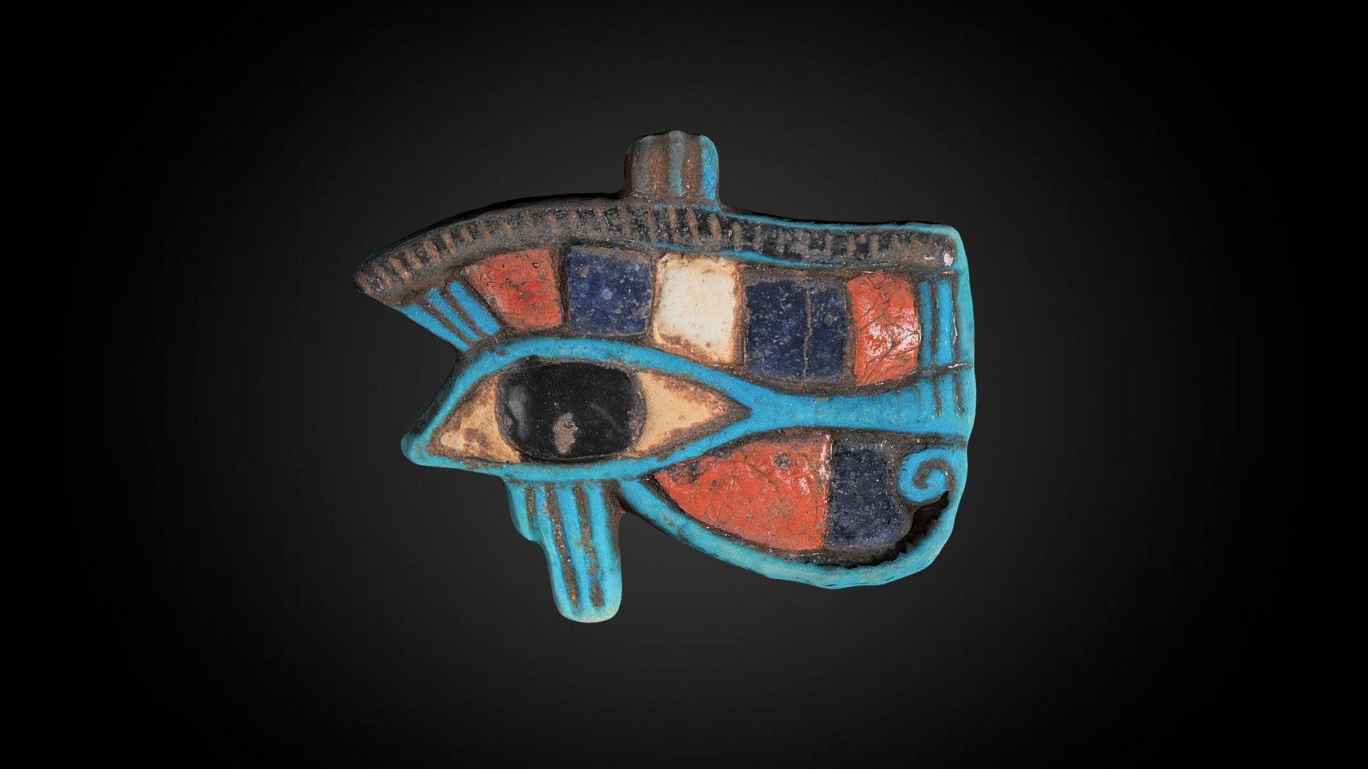 Udjat Eye of Ra, 1297-1185 BCE
