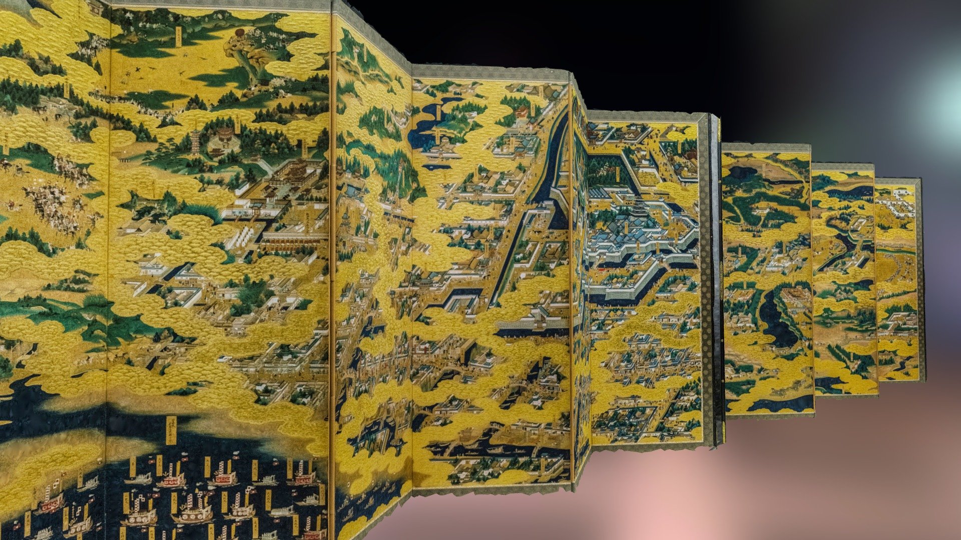Screen of Edo photogrammetry scan