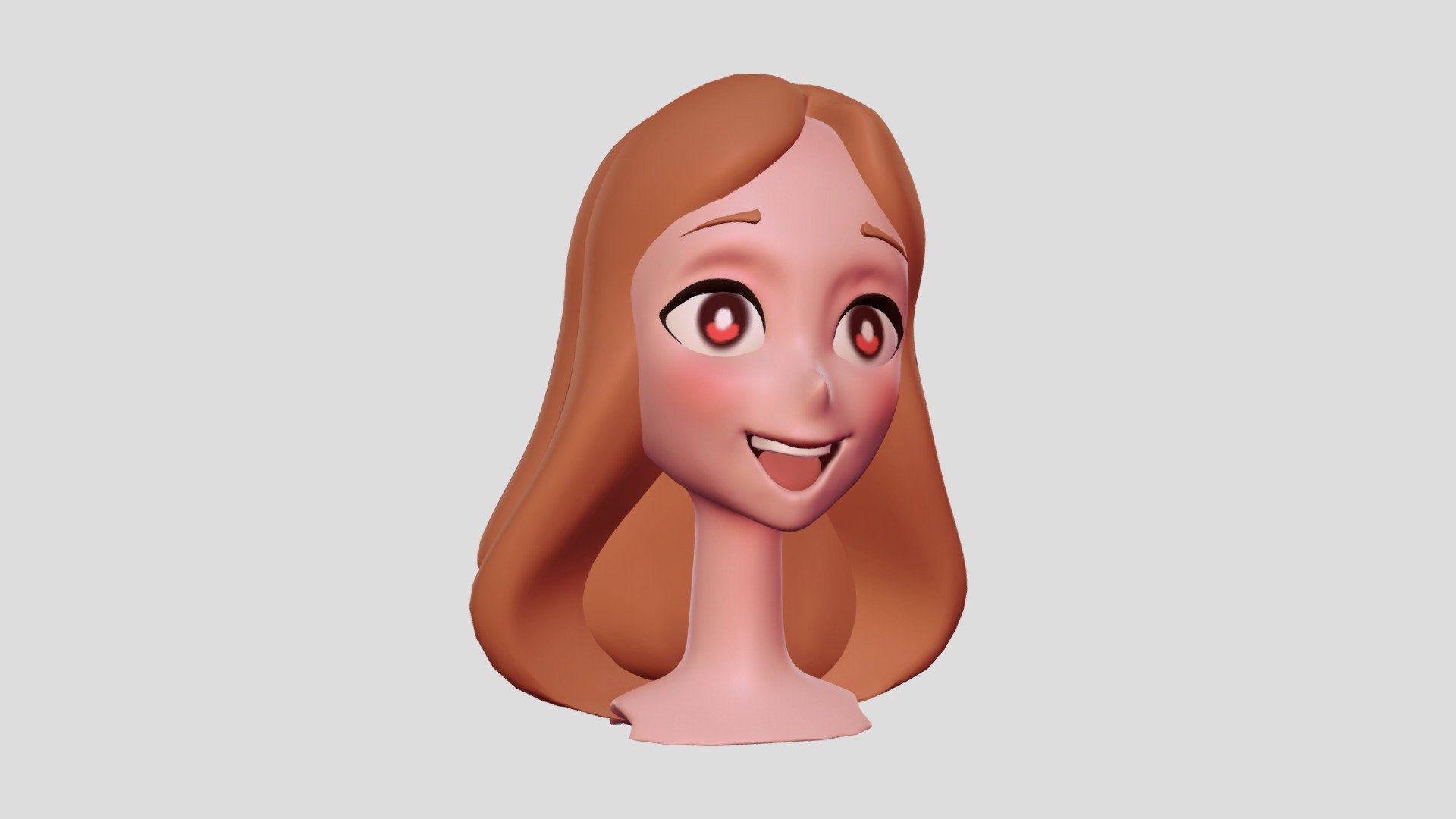 Female Anime Head