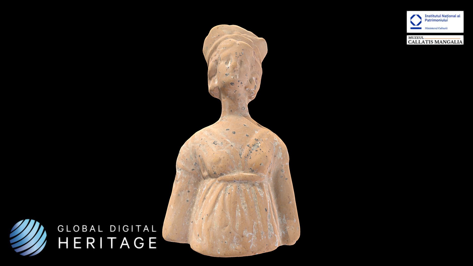 Ceramic statuette
