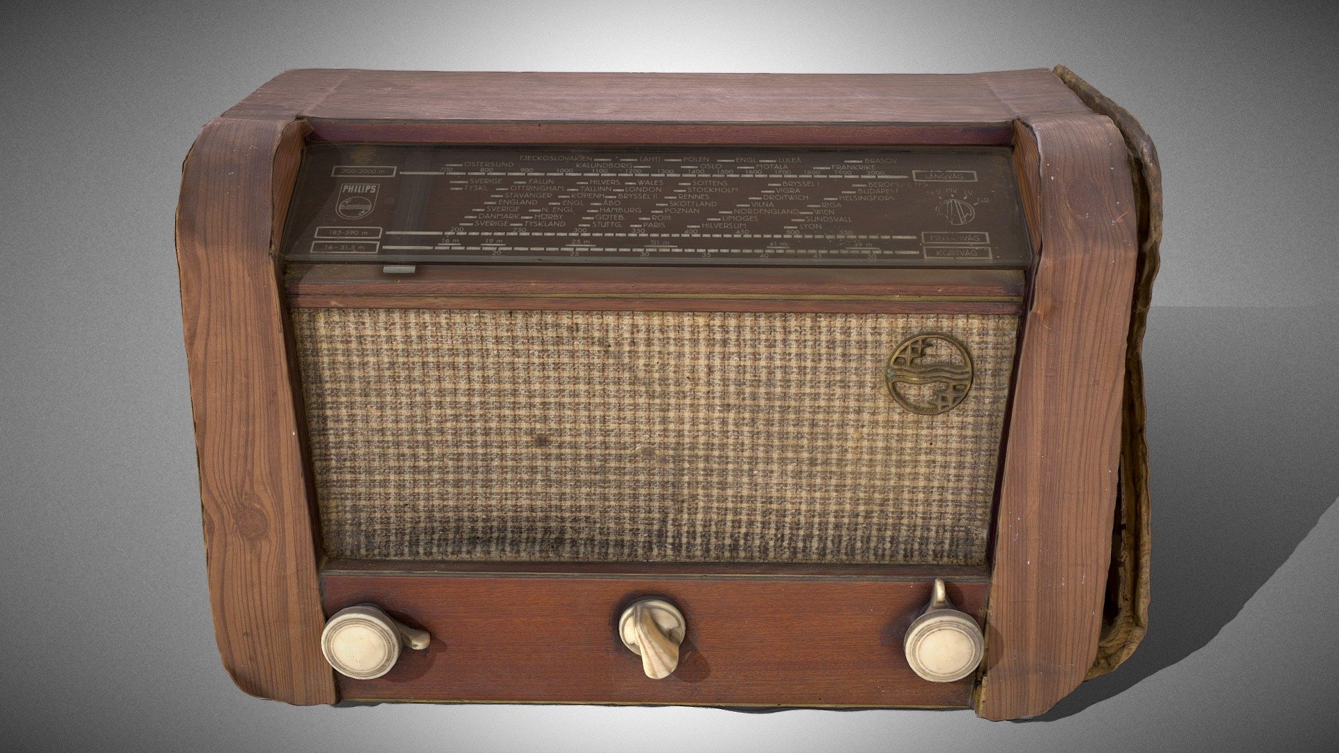Philips radio from the house of Szymon Kluger