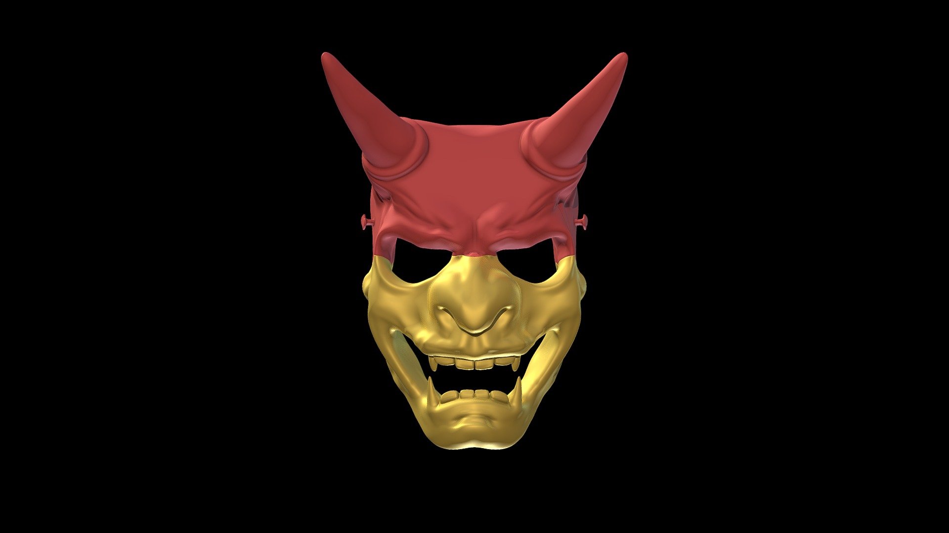 Japanese Demon Mask - Oni