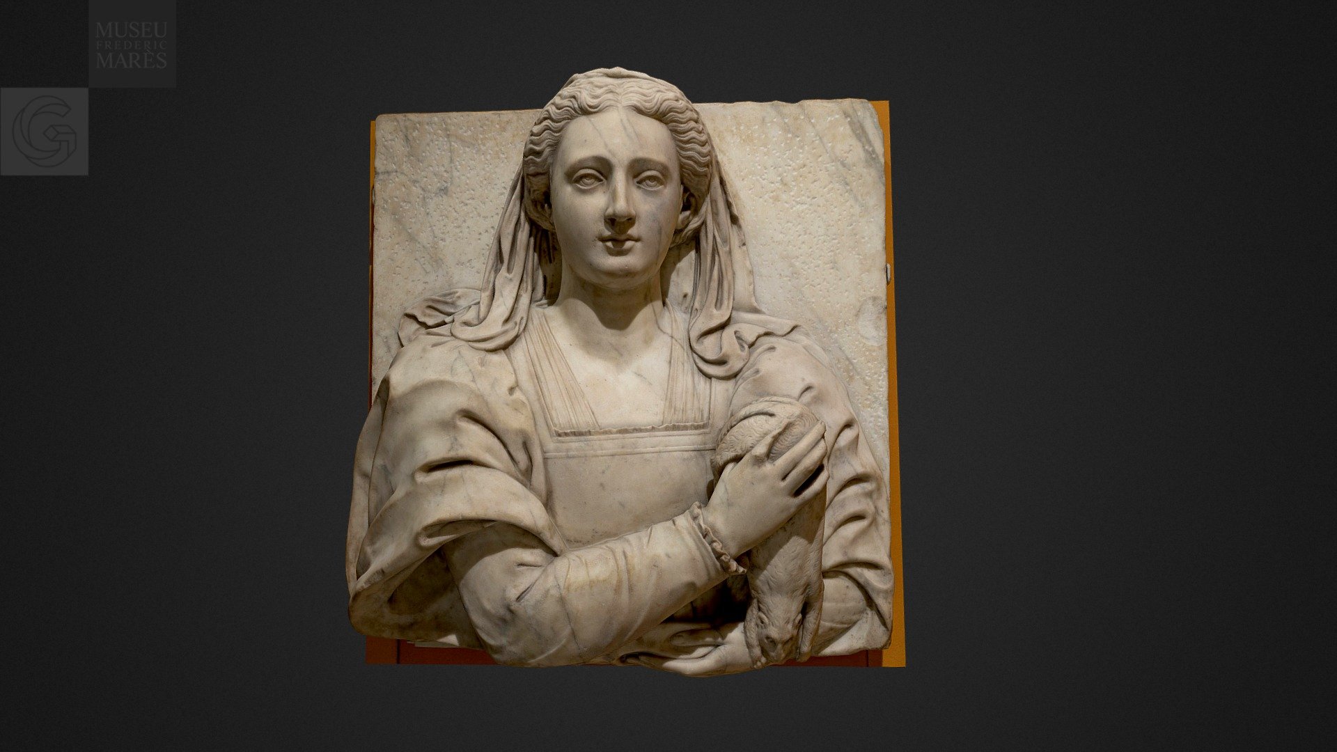 Dama de l’ermini, Museu Frederic Marès
