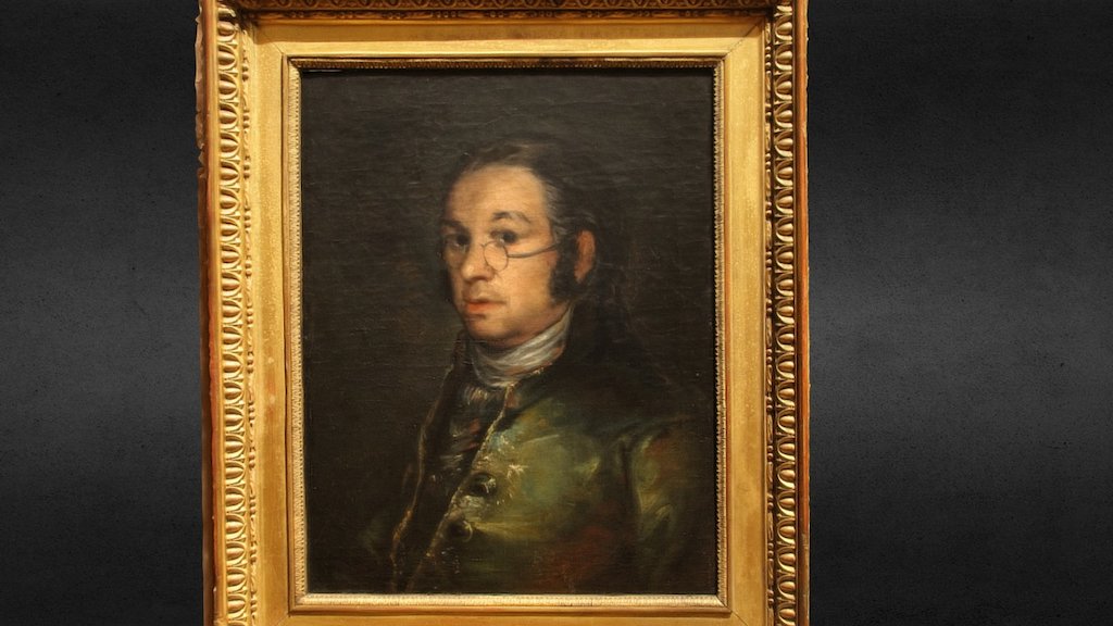 Autoportrait aux lunettes, Goya