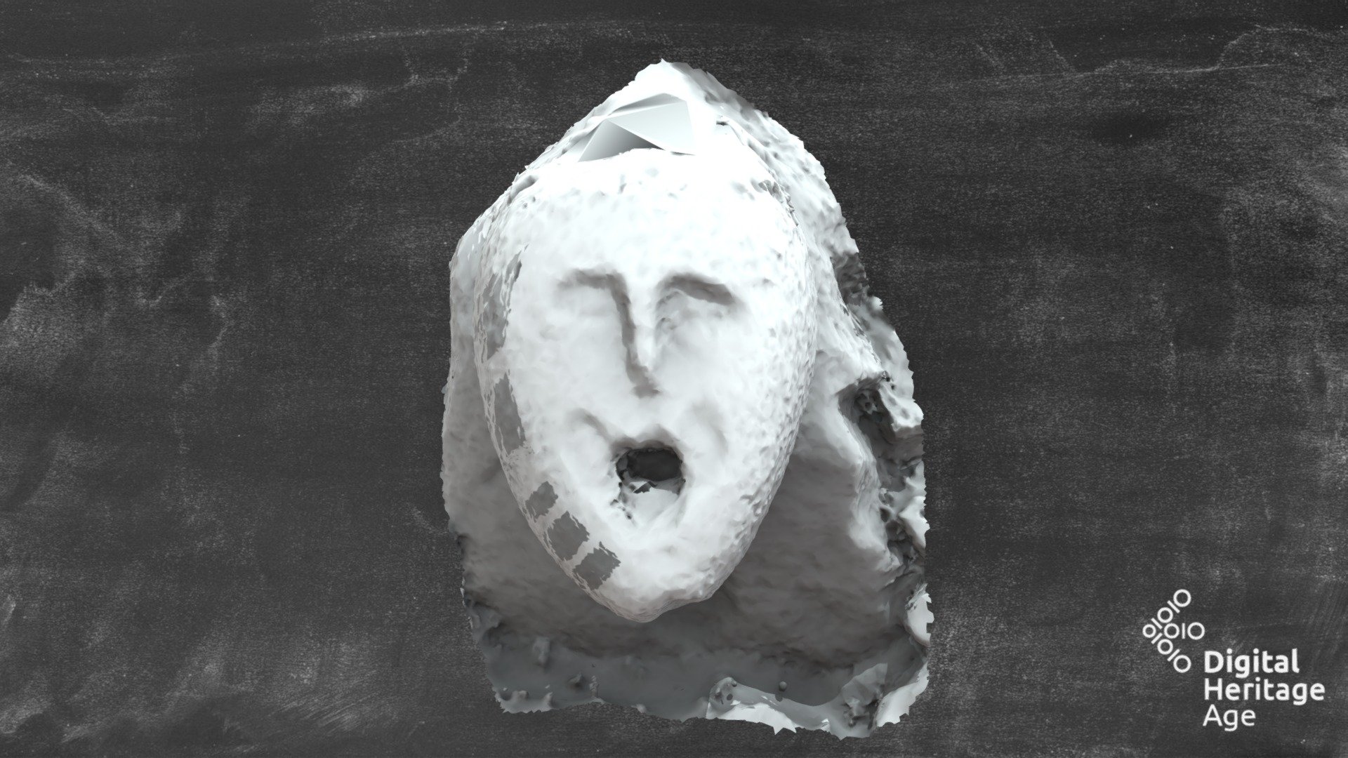 Maigh Chulain Carved head II