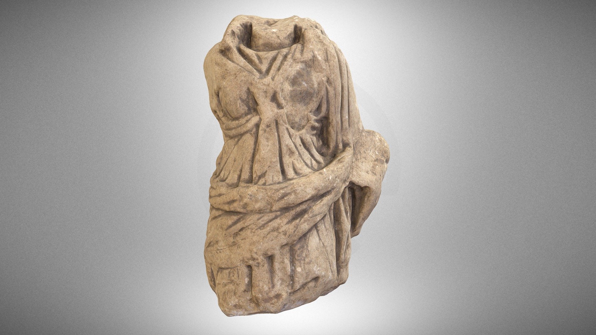 Figurine of Isis in a robe with a tit knot